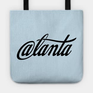 @lanta Script Black Tote