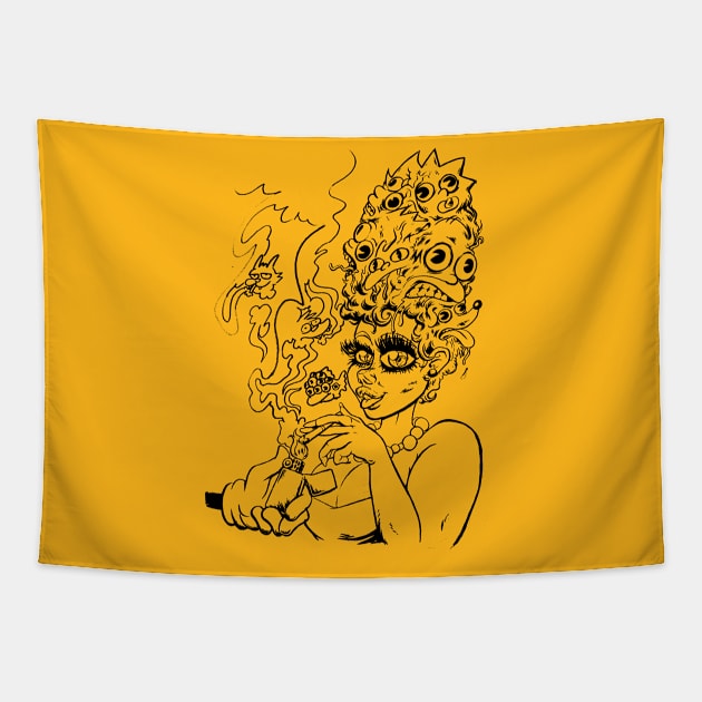 Nightmarge Tapestry by mcgriffin