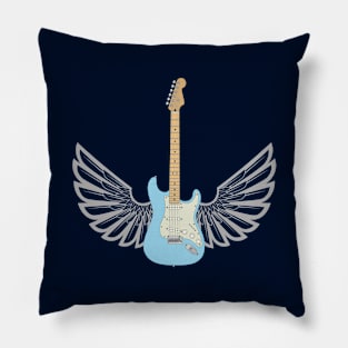 Guitar Wings S-Style Electric Guitar Pillow
