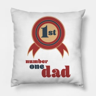 Number 1 Dad Pillow