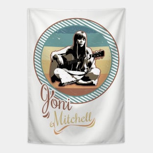 Joni mitchell, vector vintage 1970s Tapestry