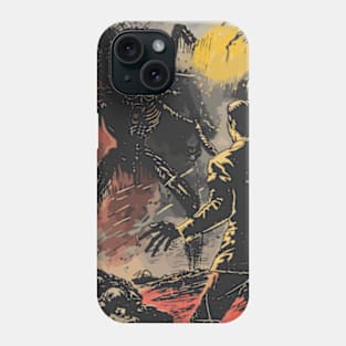 Retro Space Horror Phone Case