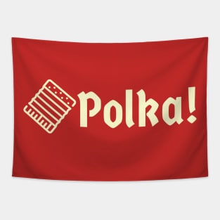 Polka! Accordion Cream Tapestry