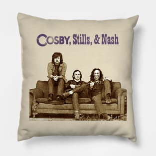 Cosby, Stills, & Nash Pillow