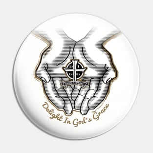 IN HIS HANDS TEE Pin