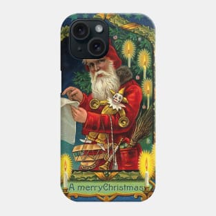 Merry Christmas Vintage -Available As Art Prints-Mugs,Cases,T Shirts,Stickers,etc Phone Case