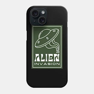 Alien invasion Phone Case