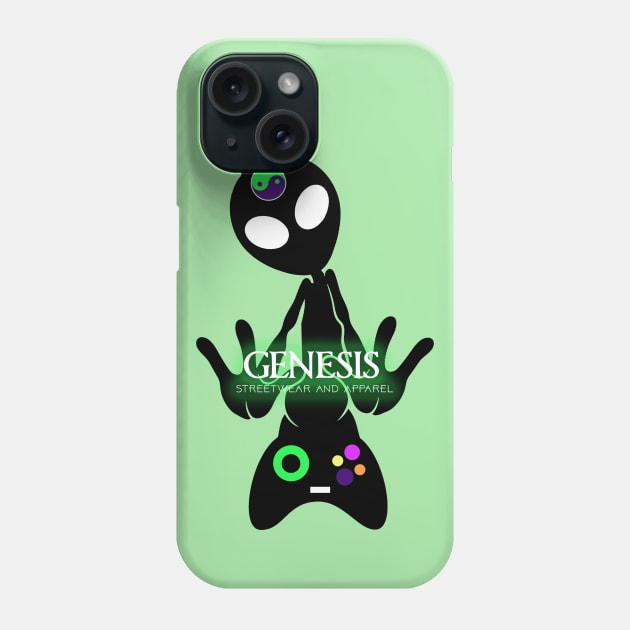 Genesis Streetwear -  Alien Gamer Phone Case by retromegahero