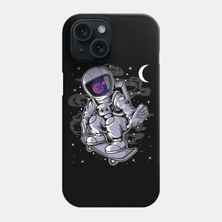 Astronaut Skate Evergrow EGC Coin To The Moon Crypto Token Cryptocurrency Blockchain Wallet Birthday Gift For Men Women Kids Phone Case