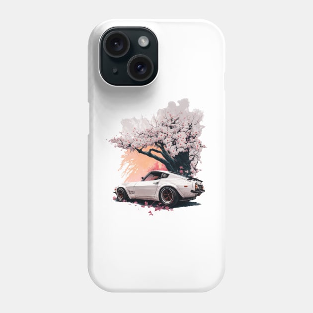 Datsun Cherry Blossom Phone Case by Kid Relic