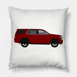 Red SUV Tahoe Pillow