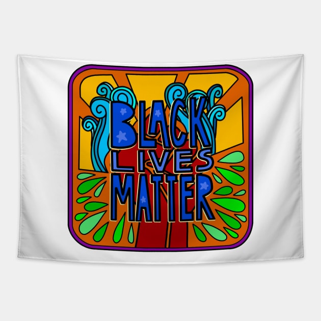 Black Lives Matter Tapestry by artolxxvia