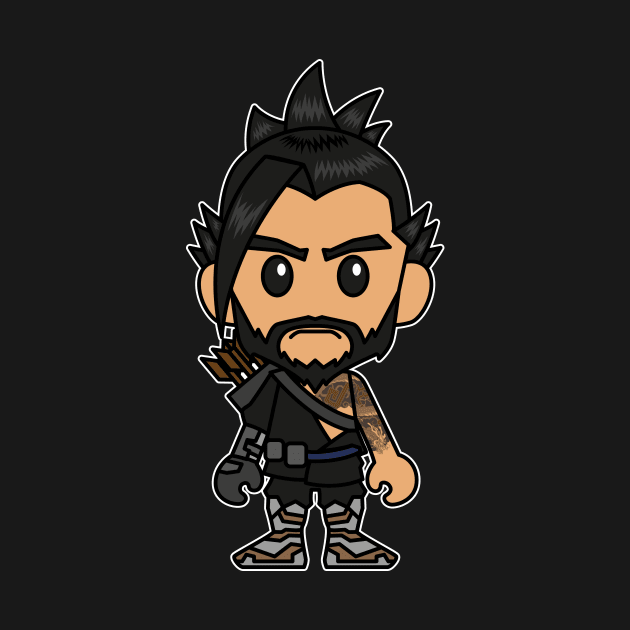 Hanzo Chibi by Chibi Pops