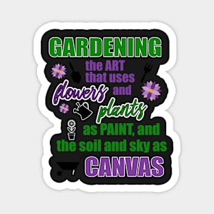 Garden Quotes Magnet