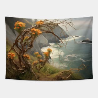 Bluffs Blossom Tendrils Tapestry