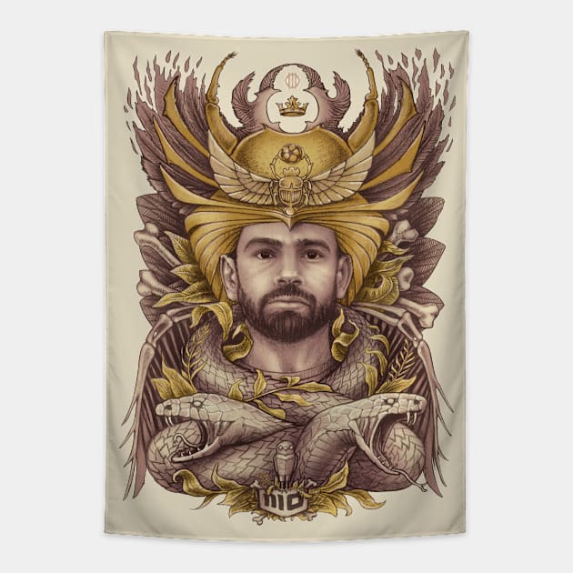 Mo Salah Tapestry by Mostafa Abdelmawla