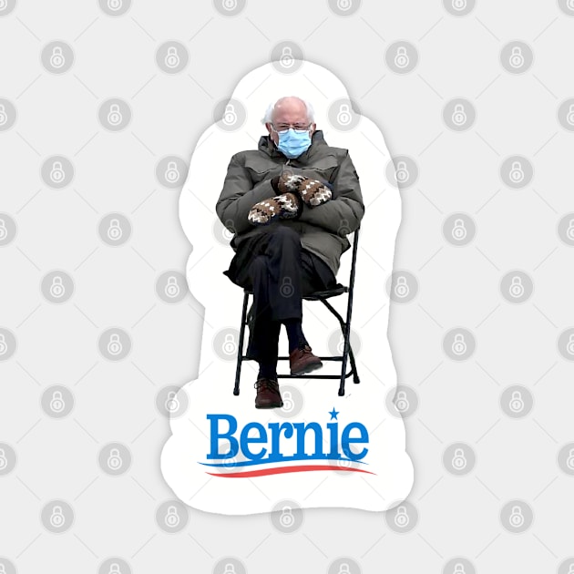 Bernie Sanders, Cozy Style Magnet by IronLung Designs