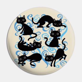 many black cats positions Pin