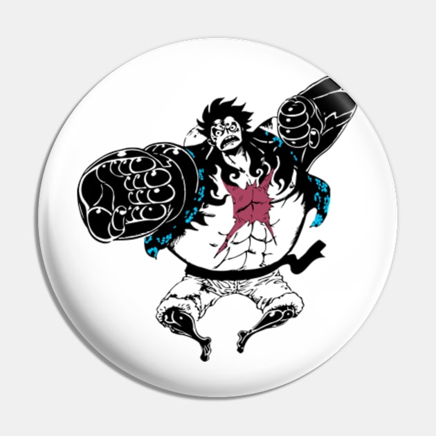 Luffy Gear 4 (Pound Man) Pin by animatee