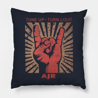 Tune up . Tune Loud AJR Pillow