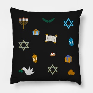 Hanukkah Doodles Sticker Pack Pillow