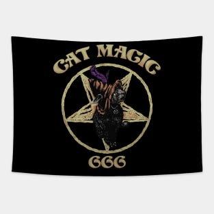 CAT MAGIC 666 Tapestry