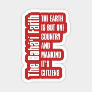 Baha&#39;i inspired designs Magnet