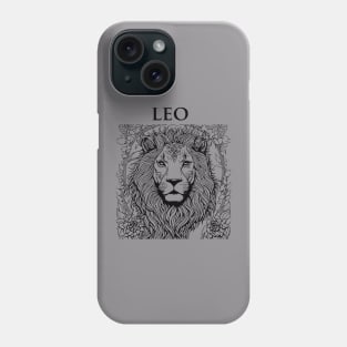 Leo Zodiac Sign Phone Case