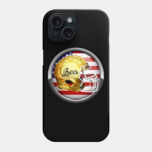 American Football Bees Phone Case