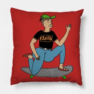 Wave your Freak Flag Pillow