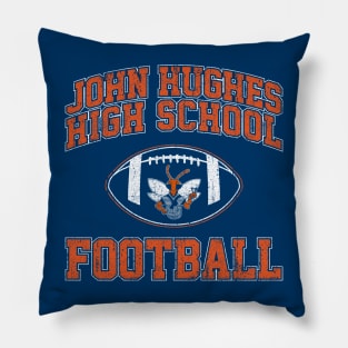 John Hughes High School Football Pillow