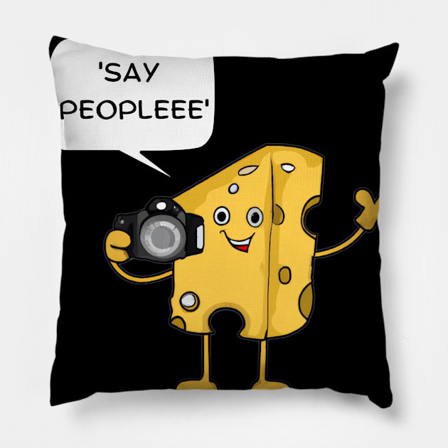 Funny Photographer Quote, Joke About Photography Pillow by maxdax