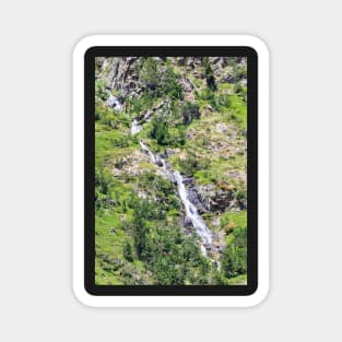 Cascade in Andorra Magnet