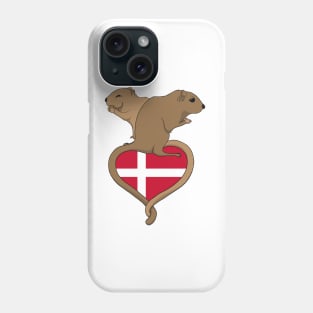 Gerbil Denmark (light) Phone Case