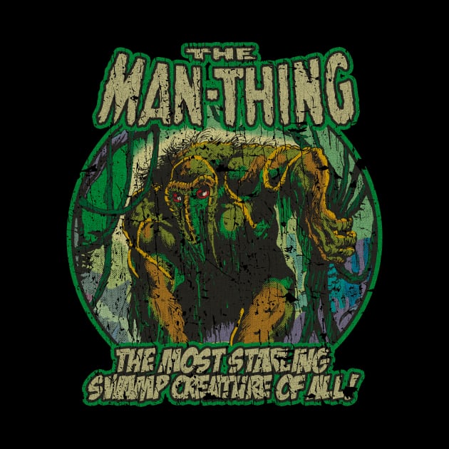 The Man Thing 1974S - VINTAGE RETRO STYLE by lekhartimah