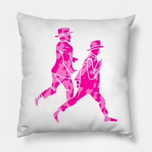 Two Camo Gents Pillow