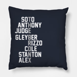 The Bronx Names 2024 Pillow