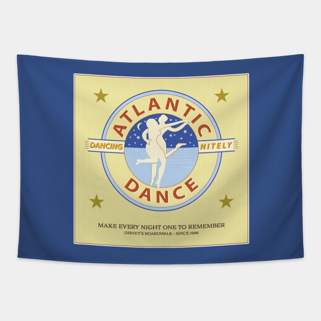 ATLANTIC DANCE HALL Tapestry by Hou-tee-ni Designs