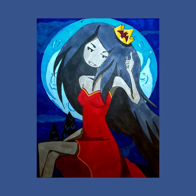 Queen Marceline by Retro in Red