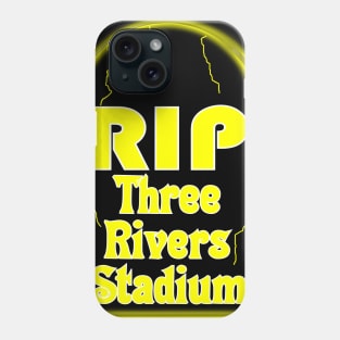 RIP Three River Stadium in Pittsburgh (Pirates and Steelers) Phone Case