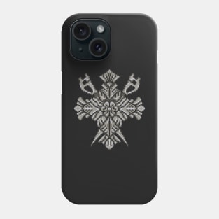 Resident Evil Lady D Crest Pixel Art Phone Case