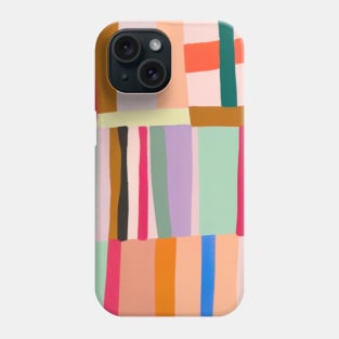 Modern Abstract Pattern Colorful Shapes Phone Case