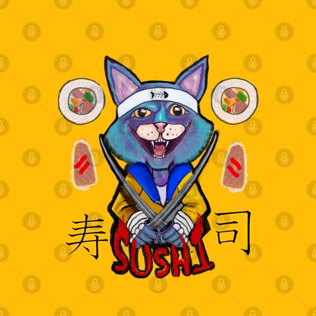 Catana the sushi ninja by Ace13creations