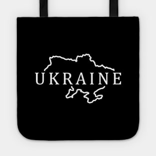 UKRAINE MAP Tote