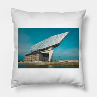 Antwerp Port Administration Headquarters Pillow