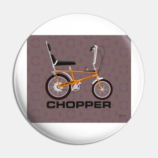 Raleigh Chopper MK1, Pumpkin Orange Pin