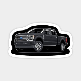 Super Duty F-250 Limited (Black) Magnet