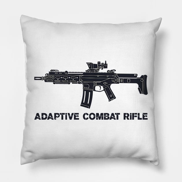 ACR Guns Adaptive Combat Rifle Pillow by Aim For The Face