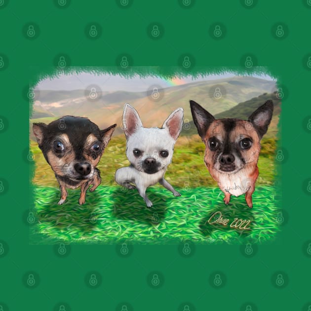 3 new little doggies by Henry Drae