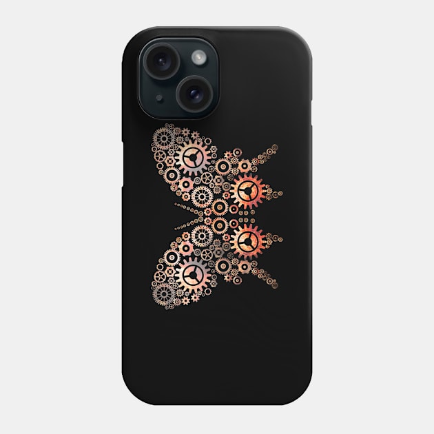 Steampunk butterfly Phone Case by AndiBlair